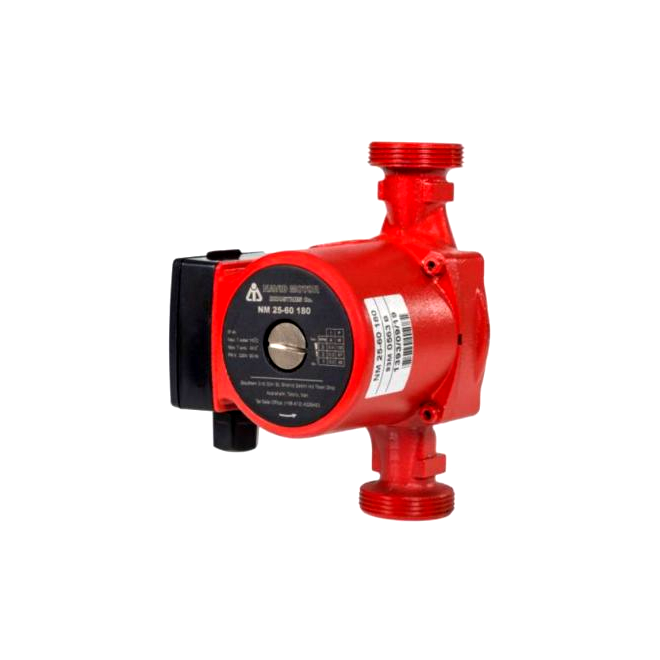 پمپ نوید موتور سیرکولاتور آبگرد "1 مدل NAVID MOTOR NM 25-80/180