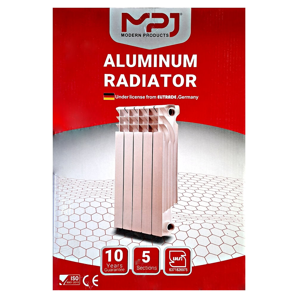 رادیاتور آلومینیومی 7 پره جهان آرا ALUMINIUM RADITOR MPJ