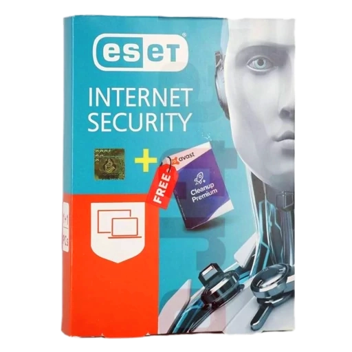 آنتی ویروس ESET دو کاربره اشتراک یک ساله برای ویندوز + نرم افزار پاک سازی و بهبود دهنده سرعت سیستم رایگان AVAST