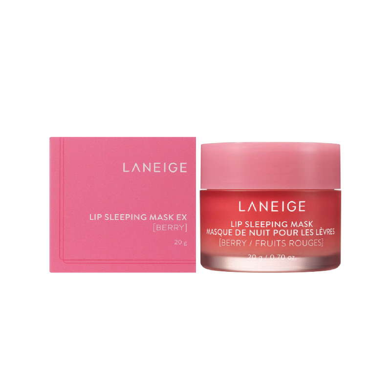 ماسک لب شب توت فرنگی لانیژ Laneige LiP sleeping Mask
