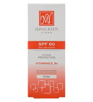 کرم ضد آفتاب مای بی رنگ SPF60 حجم 50 میلی لیتر مناسب پوست خشک و معمولی