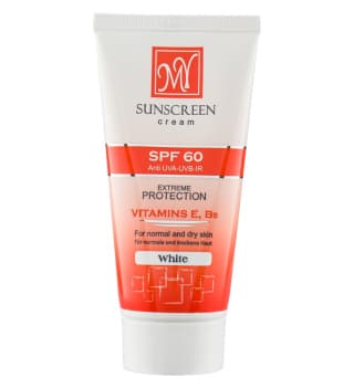 کرم ضد آفتاب مای بی رنگ SPF60 حجم 50 میلی لیتر مناسب پوست خشک و معمولی