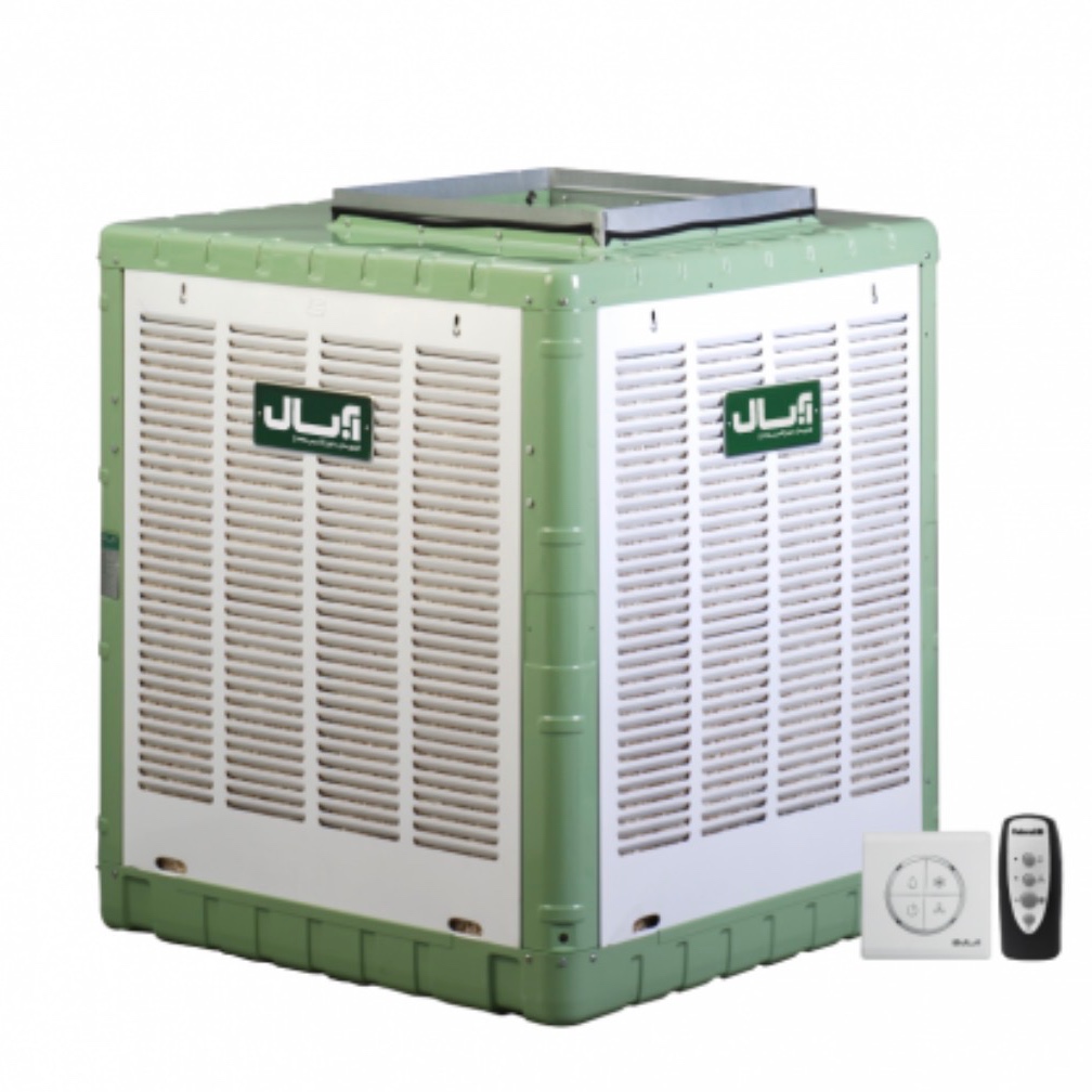 کولر آبی خروجی از بالا (مجهز به کلید الکترونیک و ریموت) مدل AC58R(همراه باربری و پس کرایه)