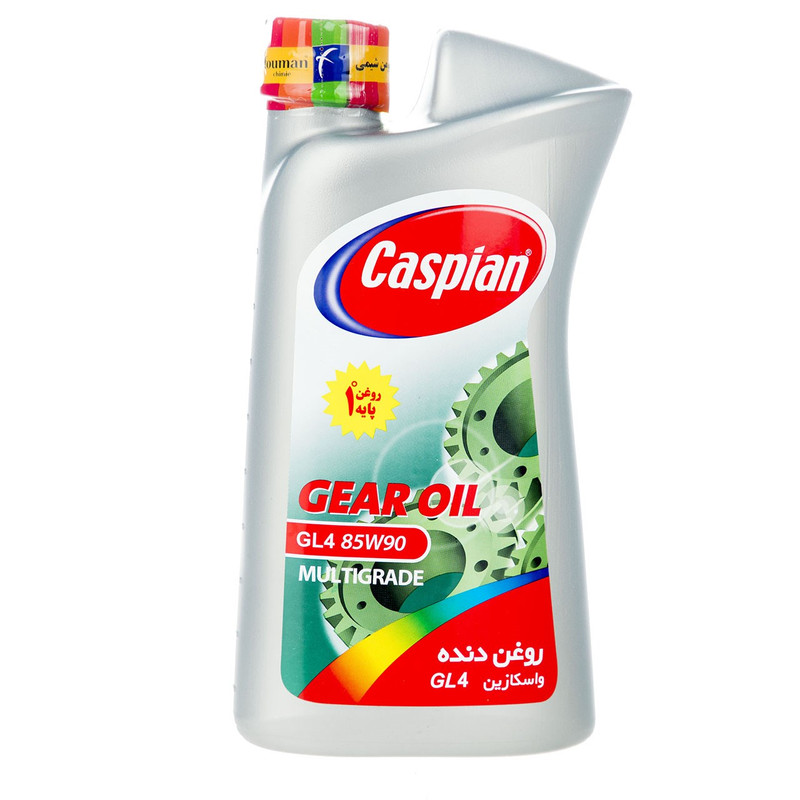 روغن گیربکس خودرو کاسپین مدل Gl4 85W90 حجم 950 میلی لیتر