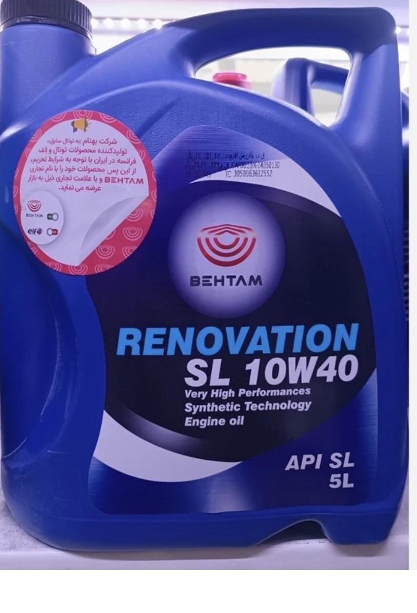 روغن موتور بهتام 10w40 مدل Renovation