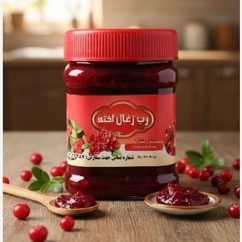 رب زغال اخته سنتی طبیعی ترش غلیظ 500گرمی