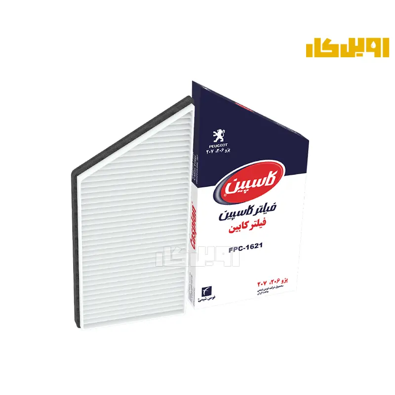 فیلتر کابین کاسپین پژو 206 و 207 کد فنی FPC1621