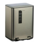 سطل 12 لیتر اسمارت رنگ تیتانیوم طرح fiona کد 6976-Gun metal (پس کرایه)