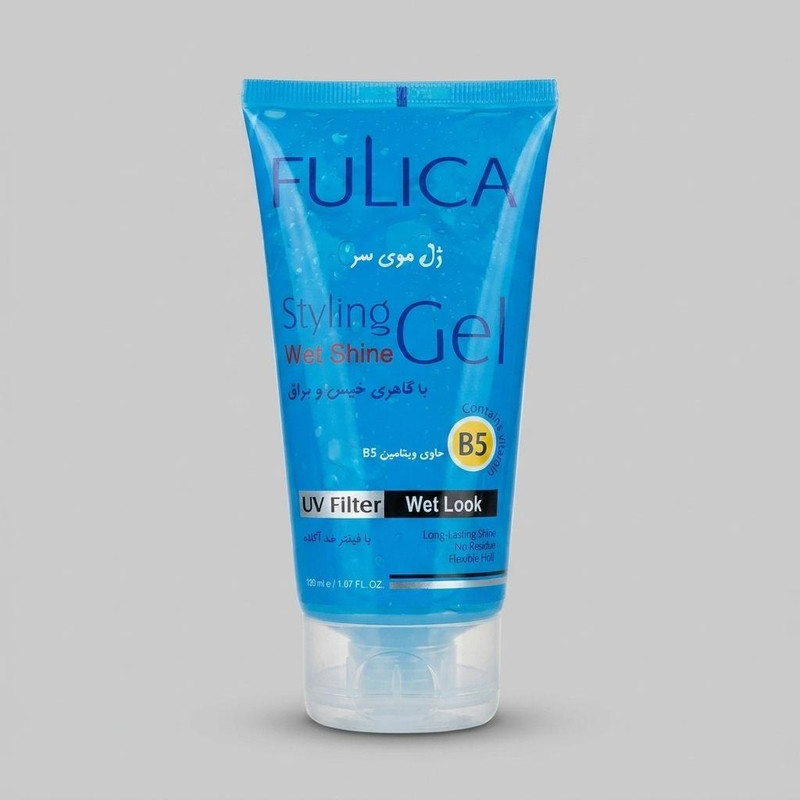 ژل مو فولیکا مدل Wet Shine مناسب انواع مو حجم 150 میلی لیتر