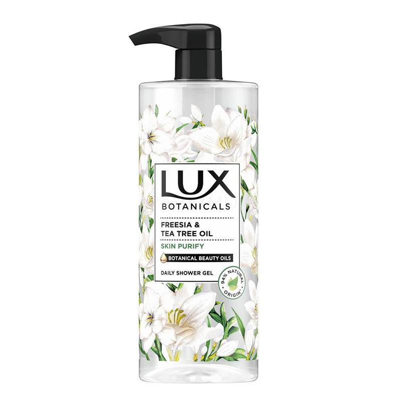 ژل شستوشوی بدن لوکس با رایحه فریزیا و درخت چای 750 میل – LUX