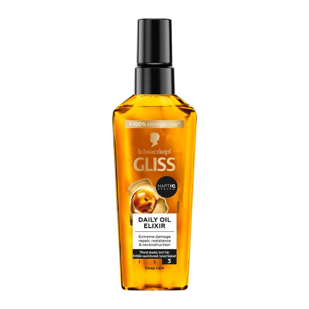 روغن مو Gliss مدل Daily Oil Elixir حاوی روغن آرگان حجم 75 میل مدل 2