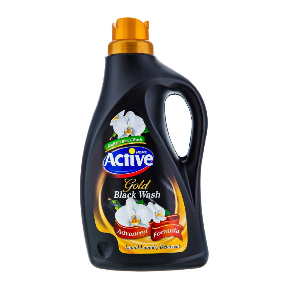 مایع لباسشویی تیره شوی اکتیو Active مدل Gold Black وزن 2500 گرم
