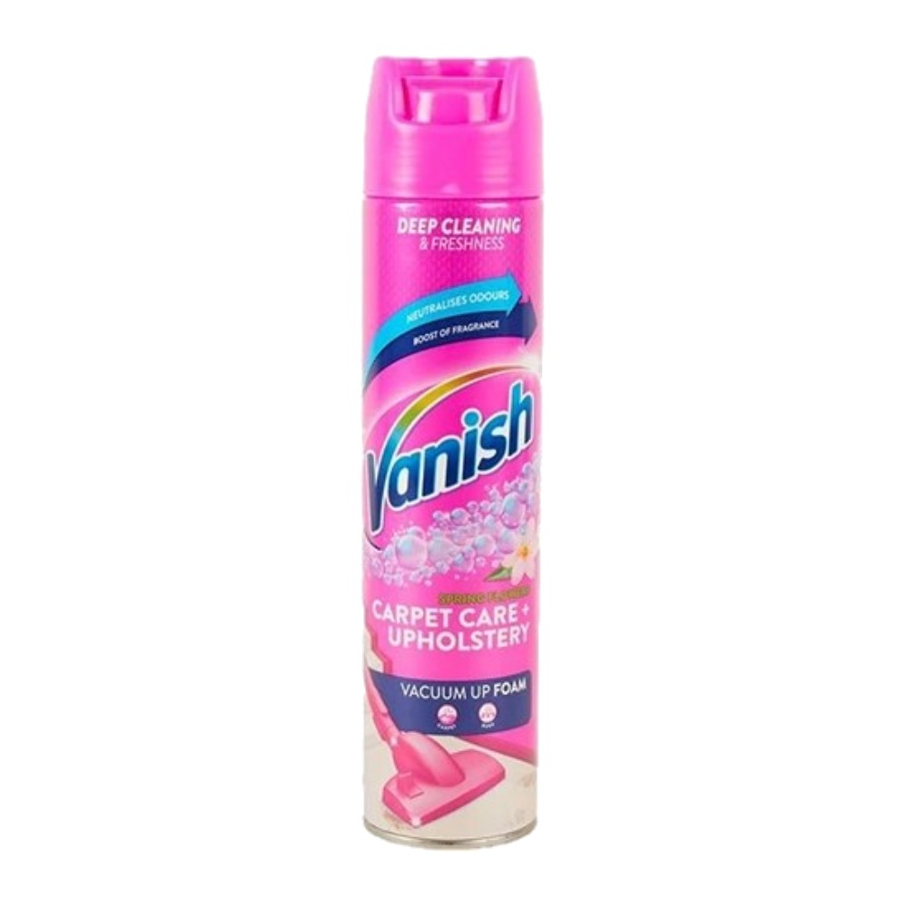 فوم پاک کننده و لکه بر فرش و موکت ونیش Vanish مدل Carpet Cleaner حجم 600 میل