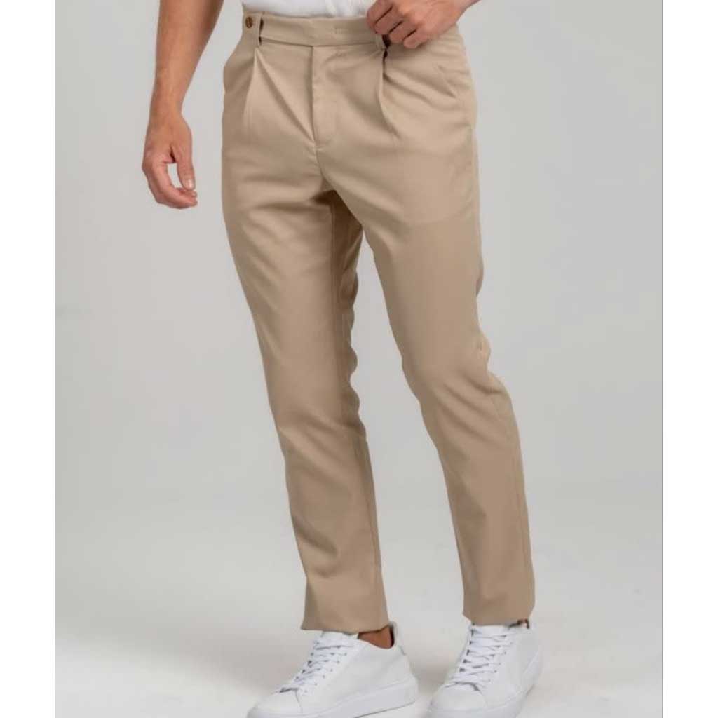 مام کمر انگلیسی مازراتی مردانه رنگ نسکافهای روشن