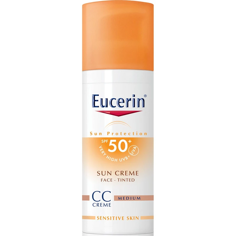 کرم ضد آفتاب بدون رنگ اوسرین SPF 50 مدل Tinted SPF50 مناسب پوستهای حجم میلیلیتر