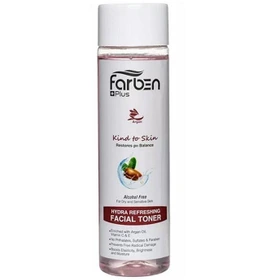تونر پاک کننده صورت حاوی آرگان فاربن 200 میلی لیتر ا Farben Argan Oil Toner for Dry & Normal Skin 200 ml
