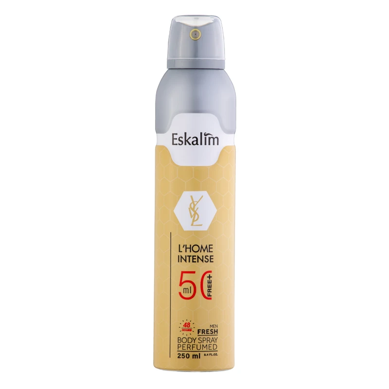 اسپری خوشبو کننده بدن مردانه اسکالیم مدل YSL HOMME INTENSE له هوم اینتنس حجم 250 میلی لیتر