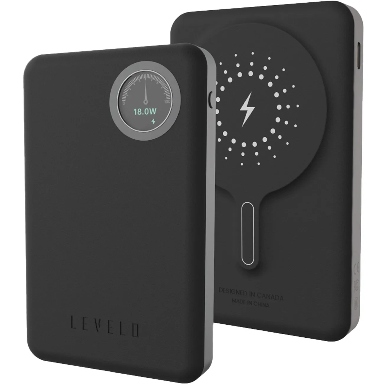 پاوربانک 10000 وایرلس 15 وات لولو Levelo مدل LVLMRBL10KORG