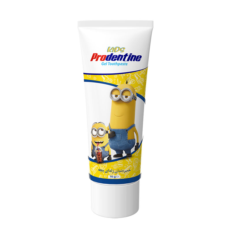 خمیر دندان ژله ای کودکان پرودنتین مدل نوشابه حجم 70 میلی لیتر Prodentine Cola Gel Toothpaste For Kids 70ml