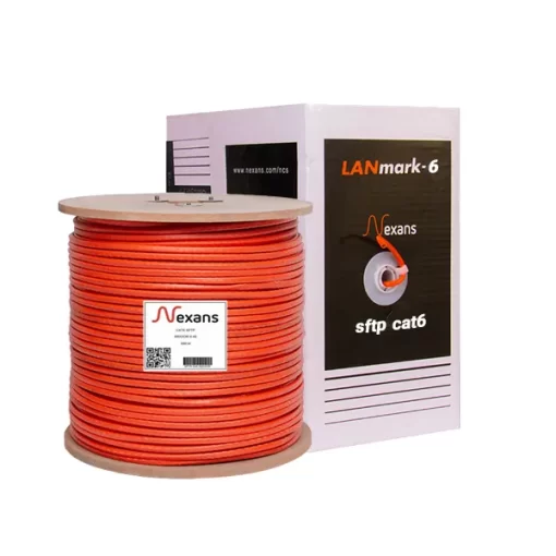 کابل شبکه نگزنس CAT6 SFTP تولید ایران - 50 متری