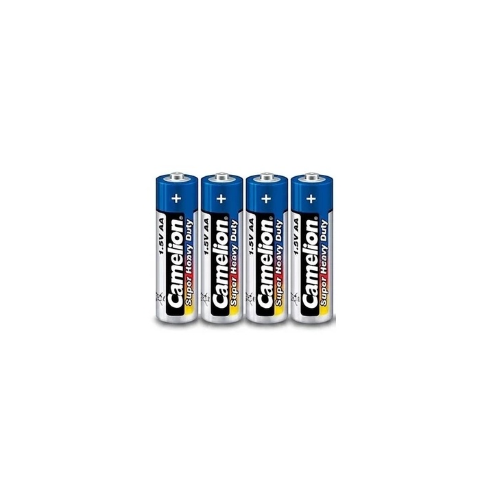 باتری قلمی کملیون مدل Super Heavy Duty شیرینگ بسته 4 عددی