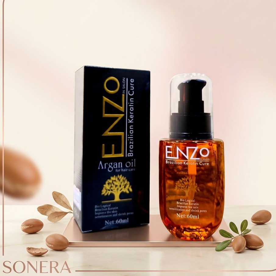 روغن آرگان برند انزو enzo 