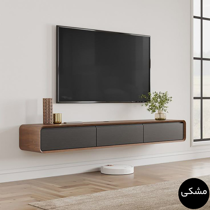 میز تلویزیون دکورآرای مدل DAMTV1200 مناسب برای تلویزیون تا 65 اینچ