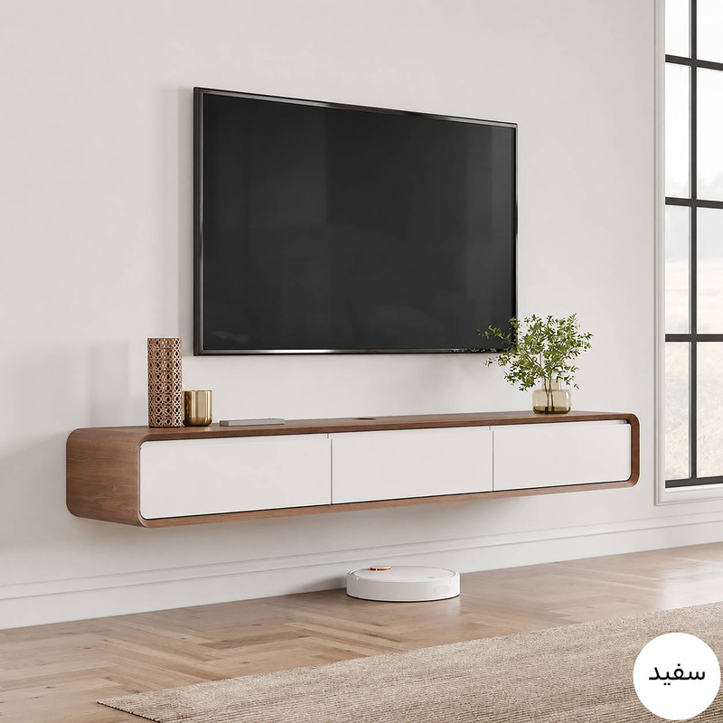 میز تلویزیون دکورآرای مدل DAMTV1200 مناسب برای تلویزیون تا 65 اینچ