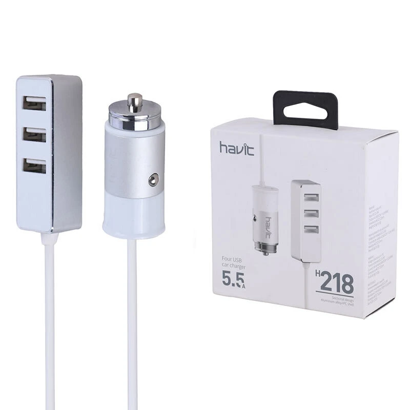 شارژر فندکی 27.5 وات هویت H218