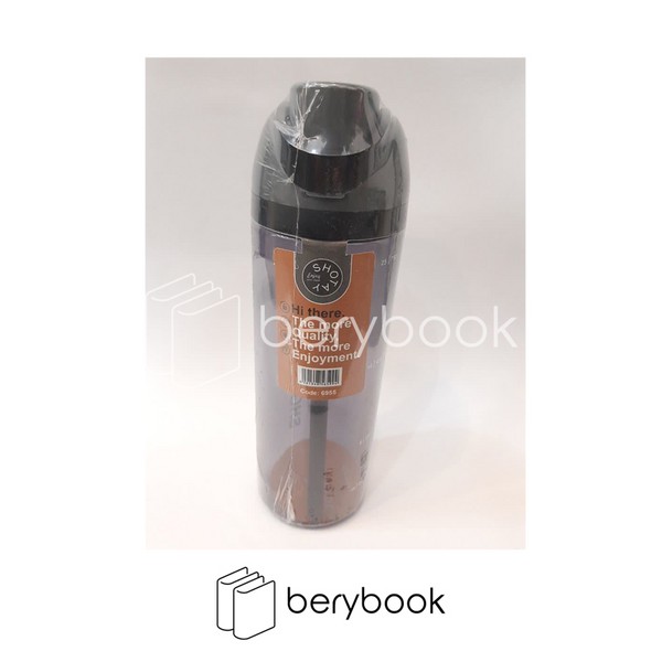 SHOTAY / شوتای / قمقمه / بلند / 750 ML / مشکی - طوسی / 6955