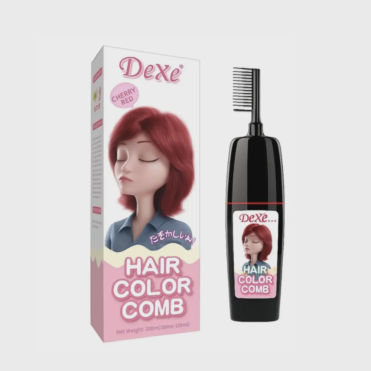 شامپو رنگ مو دکسی گیاهی حجم 200 میلی لیتر Dexe Hair Color Bomb