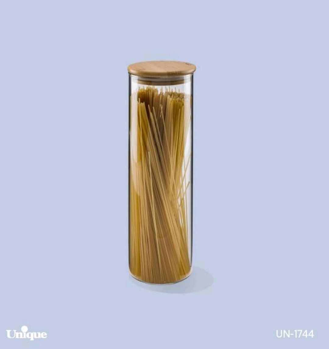 بانکه ماکارانی درب چوبی گرد یونیک Unique کد UN-1744