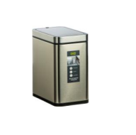 سطل 9 لیتری الکترونیکی اسمارت طرح Phantom رنگ استیل کد 9287MT