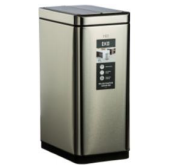 سطل 30 لیتری الکترونیکی اسمارت طرح Phantom رنگ استیل کد 9287MT