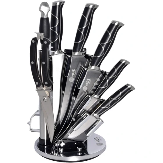سرویس کارد 9 پارچه مشکی ام جی اس MGS کد S-K162206-T9A5D