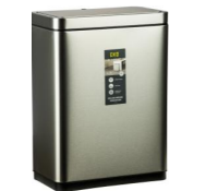 سطل 40 لیتری الکترونیکی اسمارت طرح MIRAGE رنگ استیل کد 9280RMT