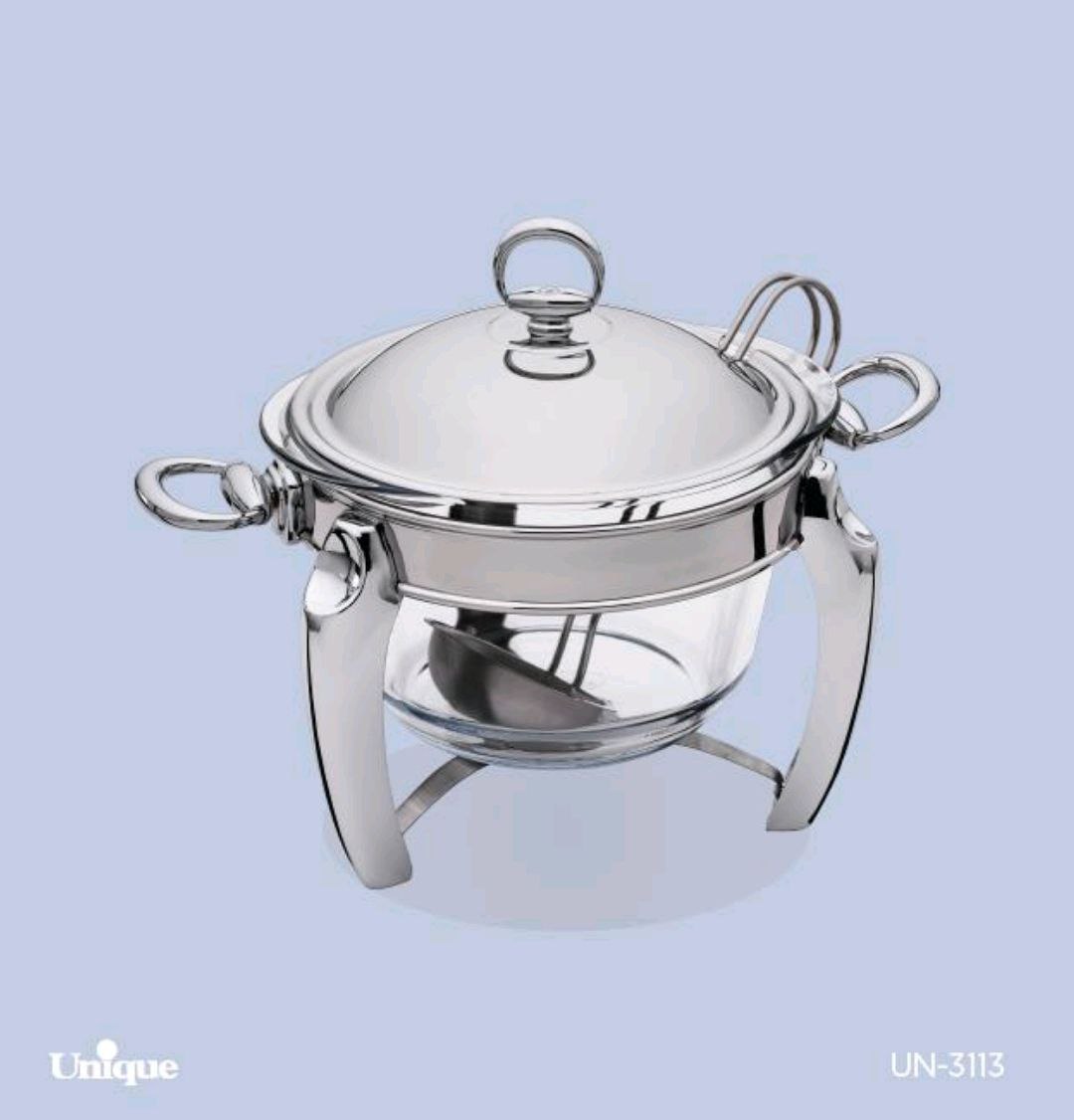 سوفله سوپ خوری پافیلی کروم یونیک Unique کد UN-3113A