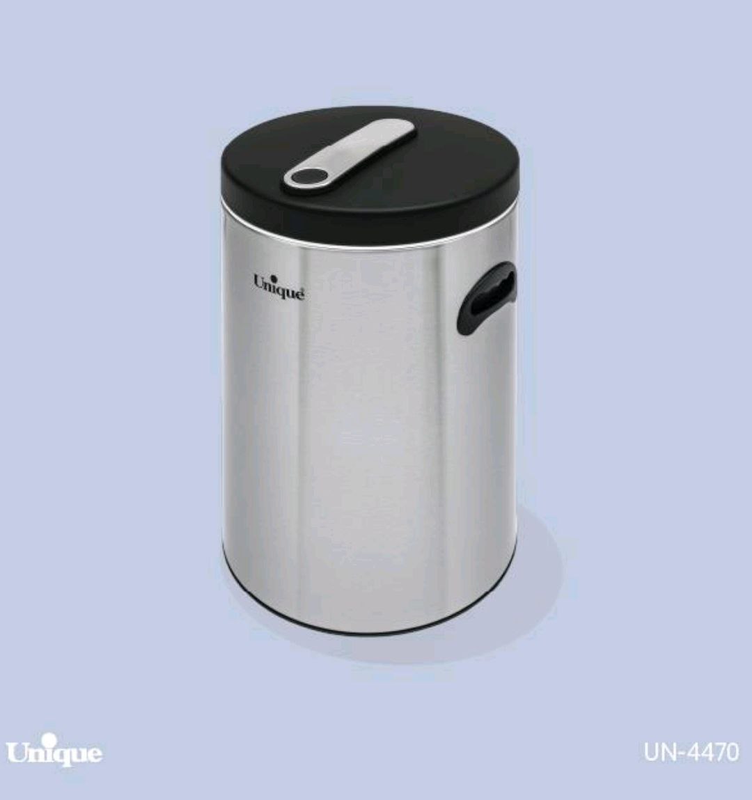 سطل برنج 16 کیلویی بدون پیمانه استیل یونیک Unique کد UN-4470