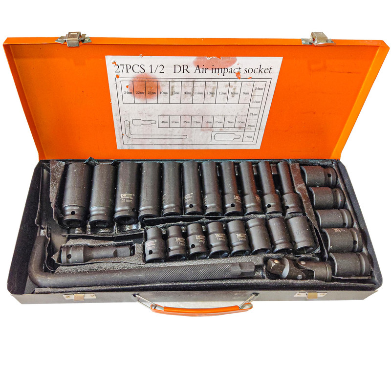آچار سری بکس تات مدل TRSS - 27 HF مجموعه 27 عددی