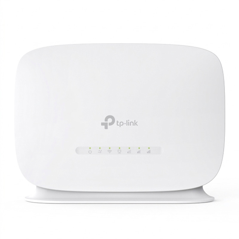 مودم روتر 4G تیپیلینک مدل TL-MR105 با پشتیبانی از شبکههای LTE4G3G2G، استاندارد IEEE 802.11bgn، فرکانس 2.4 گیگاهرتز، ف...