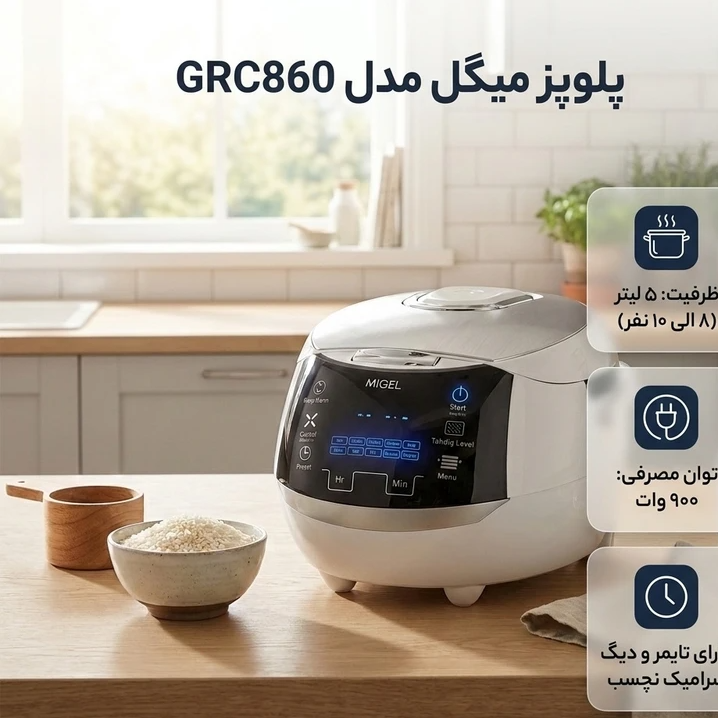 پلوپز میگل مدل GRC860