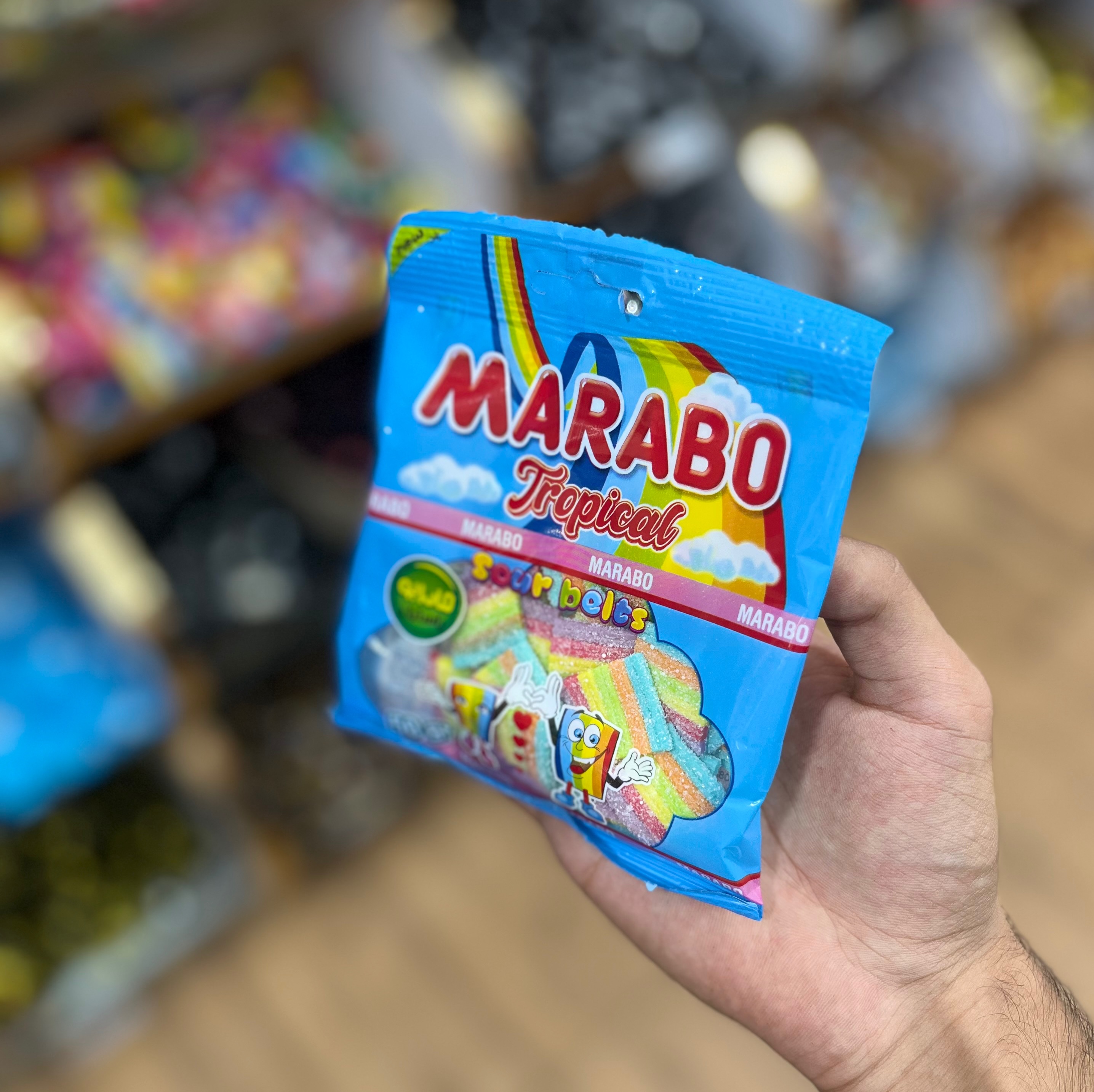 پاستیل مارابو نواری 50 گرم 