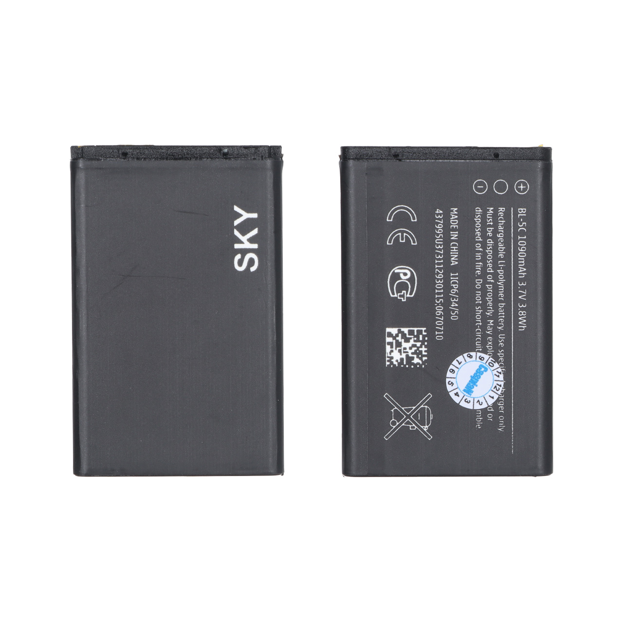 باتری موبایل اورجینال Nokia مدل BL-5C ظرفیت 1090mAh (گارانتی شش ماهه کاسپین)