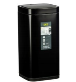 سطل 21 لیتر الکترونیکی اسمارت طرح ECOSMART رنگ مشکی کد 9252RP-MBS (پس کرایه)