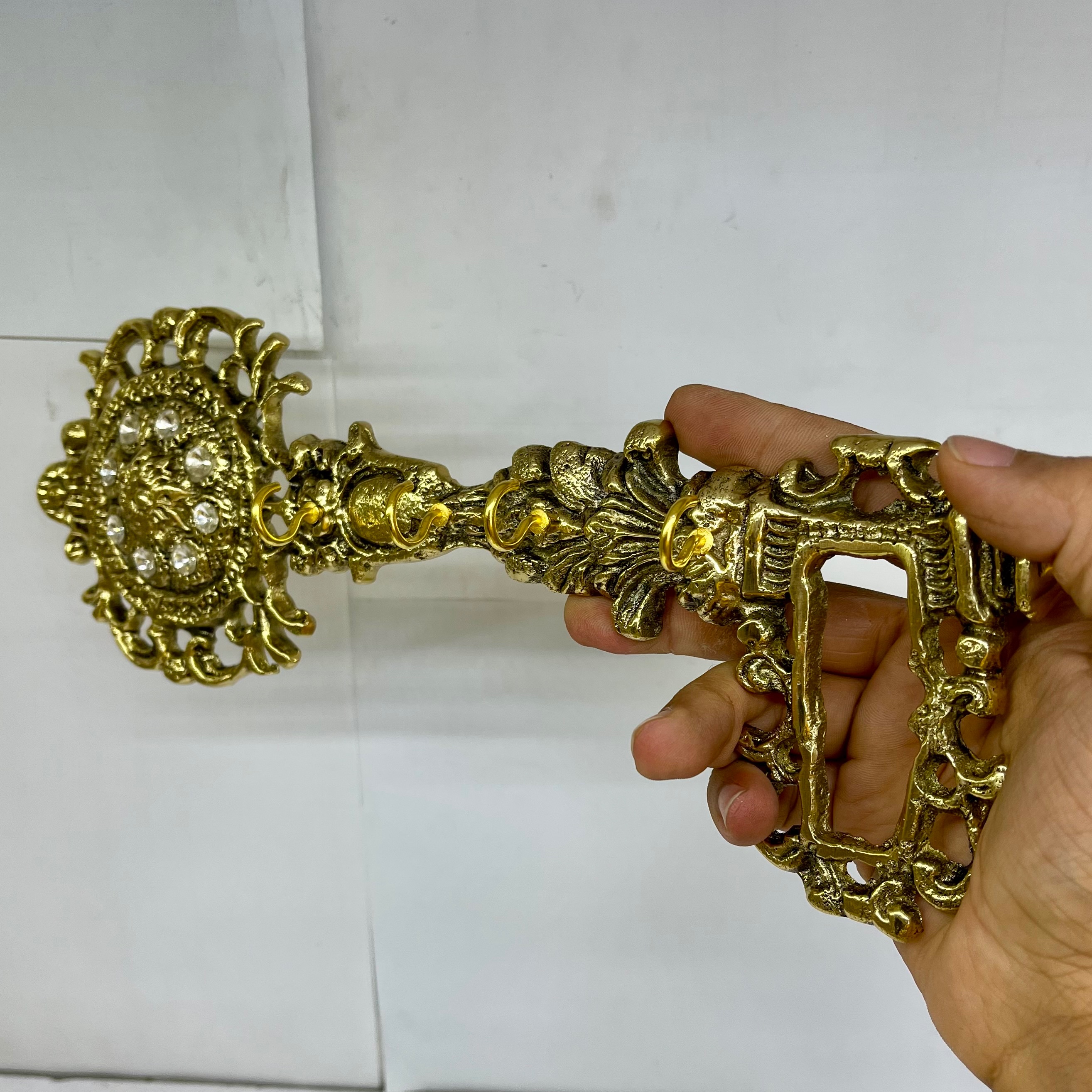 جاکلیدی دیواری جنس برنج(برنز) طرح کلید