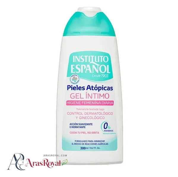 ژل شستشو بانوان اسپانول Instituto Espanol مدل آتوپیک (فوق حساس) حجم 300 میل