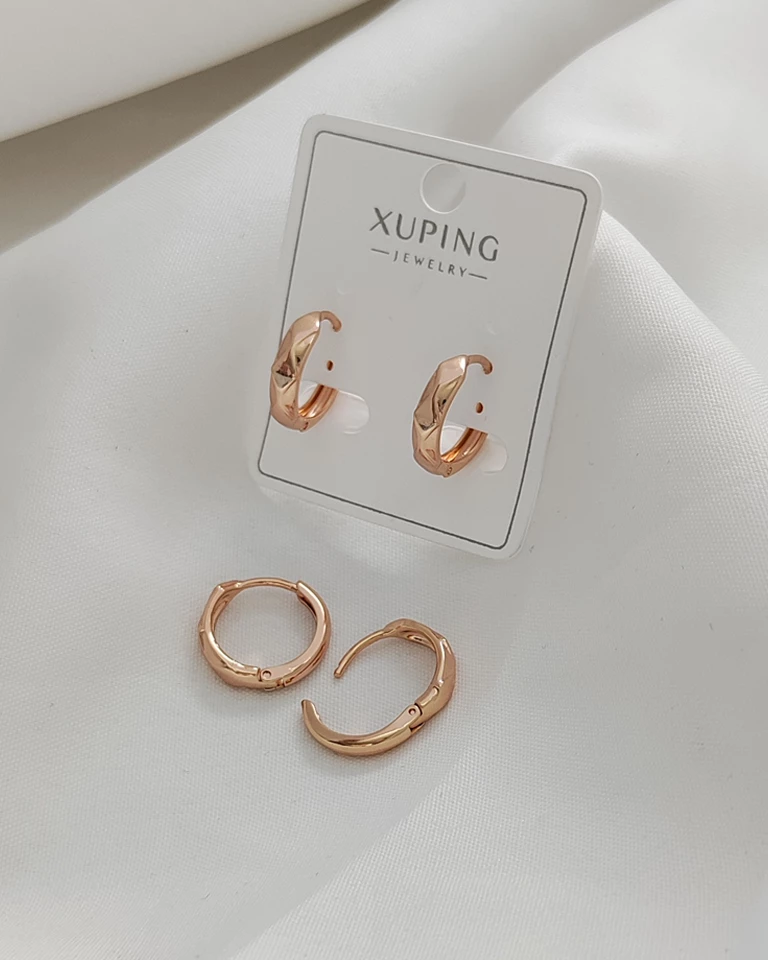 گوشواره حلقه ای چند وجهی ژوپینگ