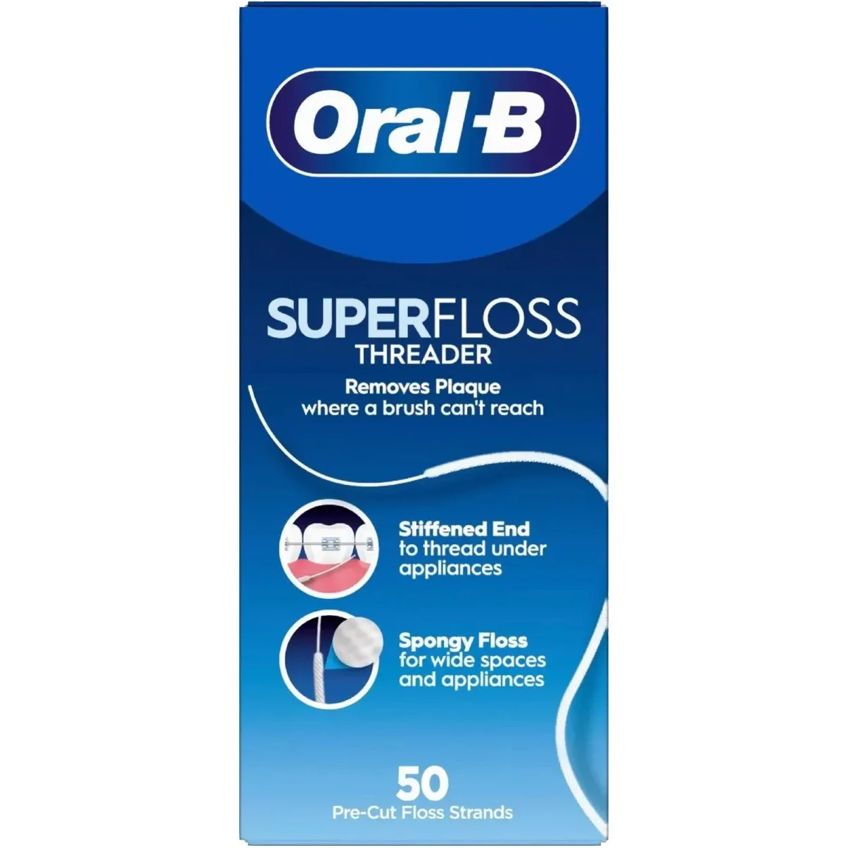 نخ دندان اورال بی مدل Super Floss