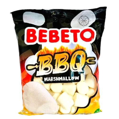 مارشمالو ببتو کبابی باربیکیو وزن 250 گرم bebeto marshmallow BBQ