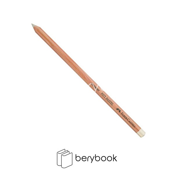 faber castell / فابر کاستل / مداد پاستل / کنته سفید / medium / 1122 - 101